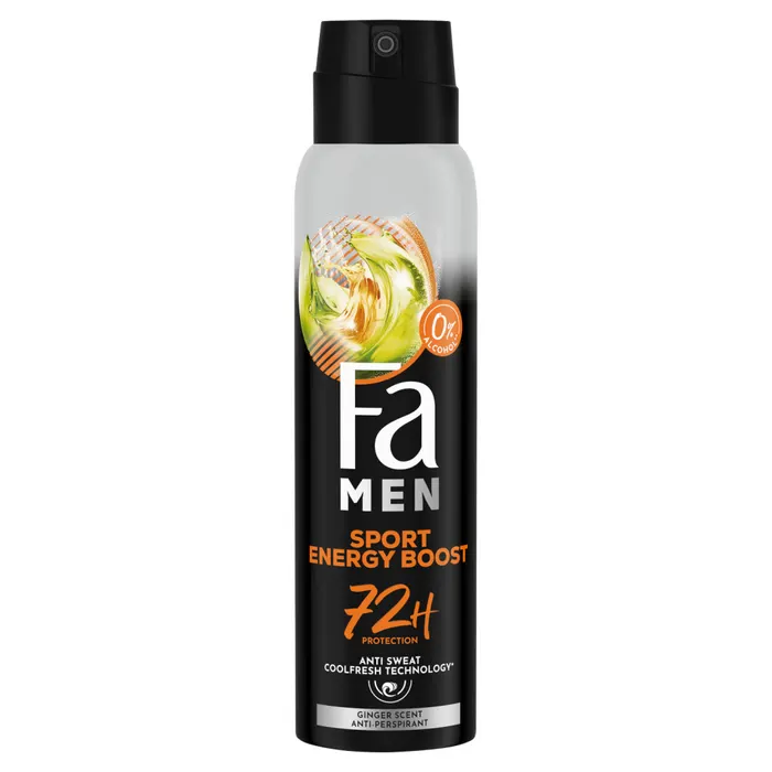 Fa Men Sport Energy Boost izzadásgátló deospray gyömbér illattal