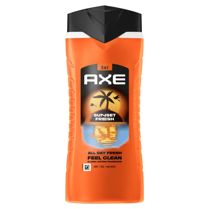 Axe Sunset Fresh 3 in 1 tusfürdő testre, arcra, hajra