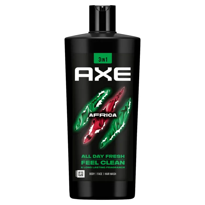 AXE Africa 3 in 1 tusfürdő testre, arcra, hajra