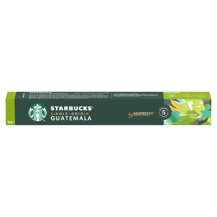 Starbucks by Nespresso Guatemala őrölt pörkölt kávé 10 kapszula