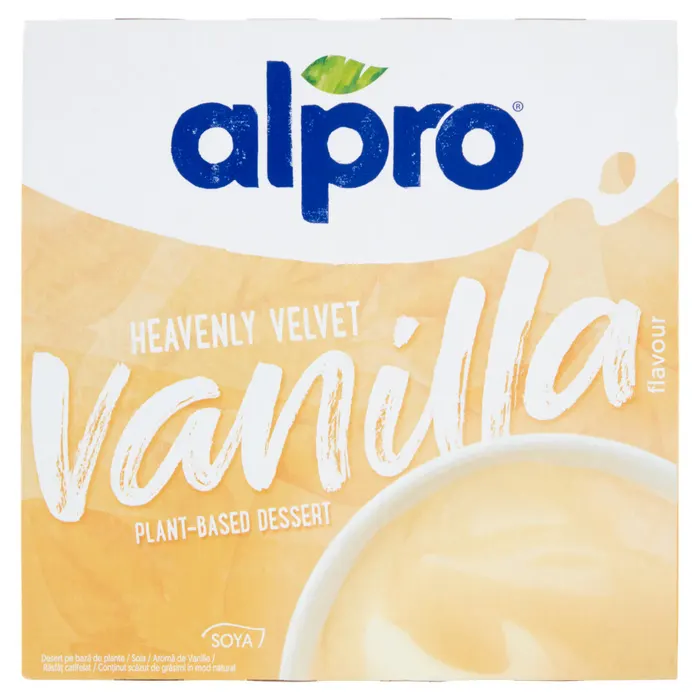 Alpro Heavenly Velvet vanília ízű szójadesszert