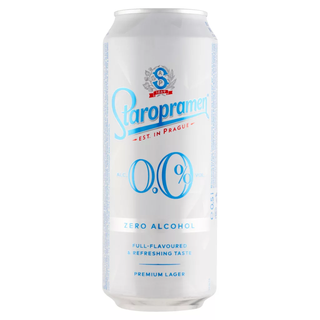 Staropramen alkoholmentes világos sör 0,0%