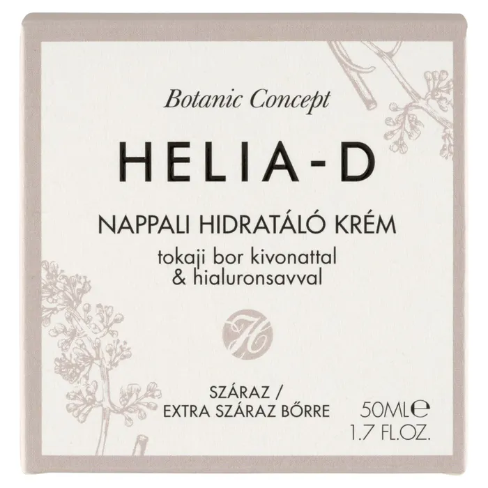 Helia-D Botanic Concept nappali hidratáló krém száraz/extra száraz bőrre