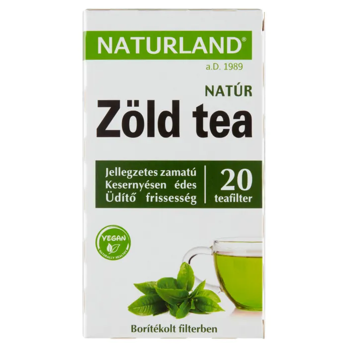 Naturland natúr zöld tea 20 filter