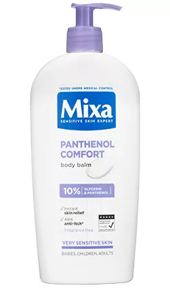 Mixa Baby & Adult bőrnyugtató testápoló balzsam atópiára hajlamos bőrre