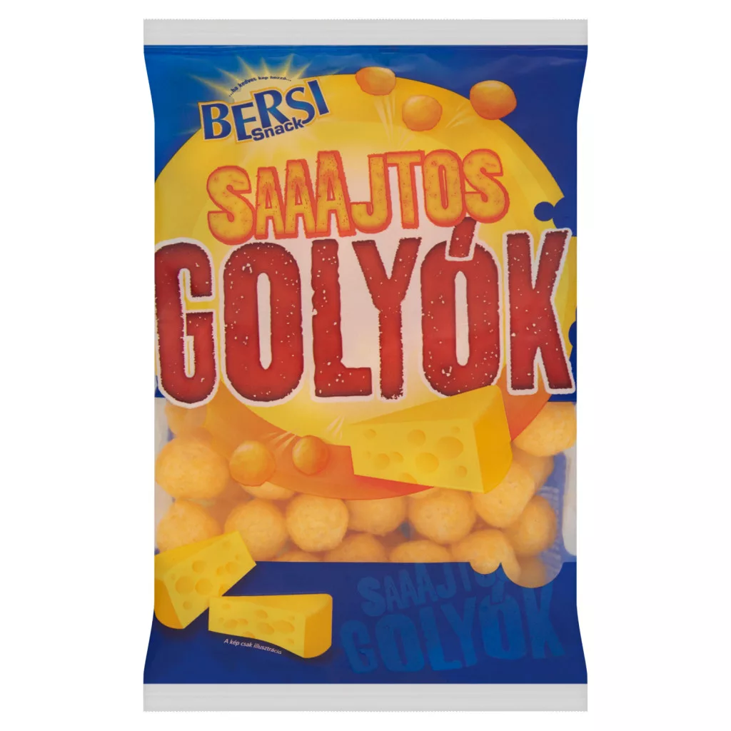 Bersi snack sajtos golyók