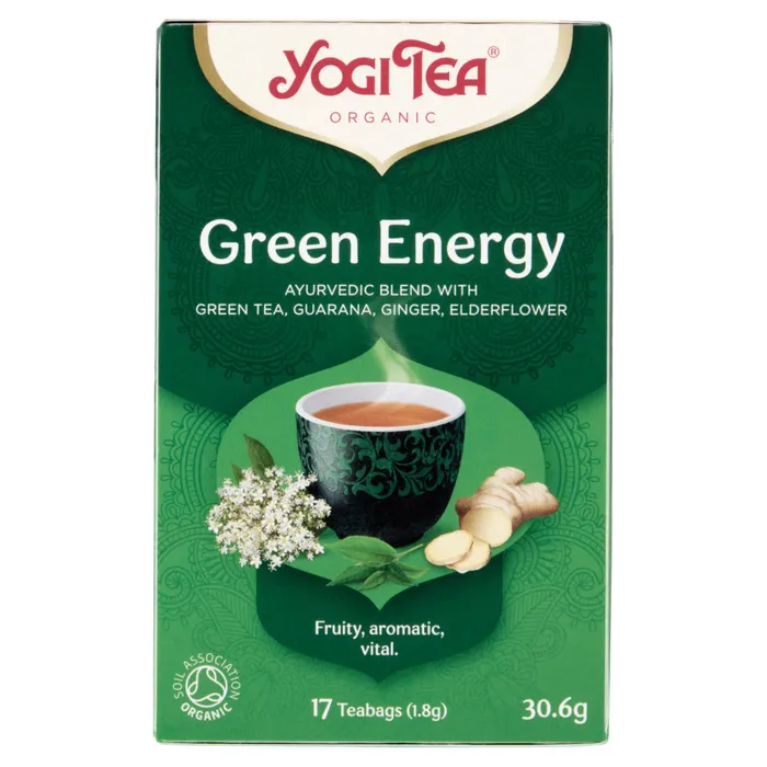 Yogi Tea BIO energizáló zöld tea 17 filter