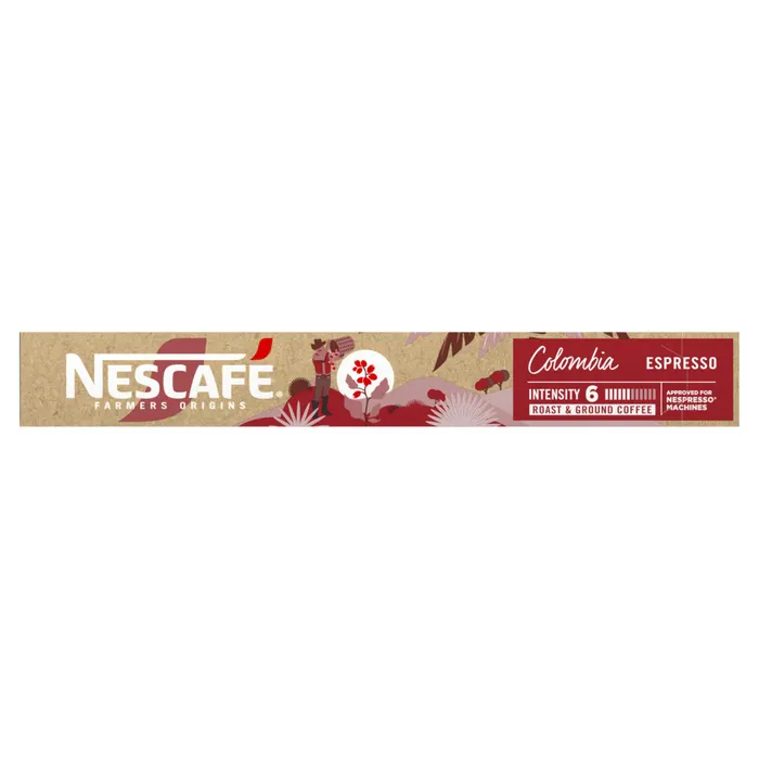 NESCAFÉ Farmers Origins Colombia Espresso őrölt pörkölt kávé kapszula