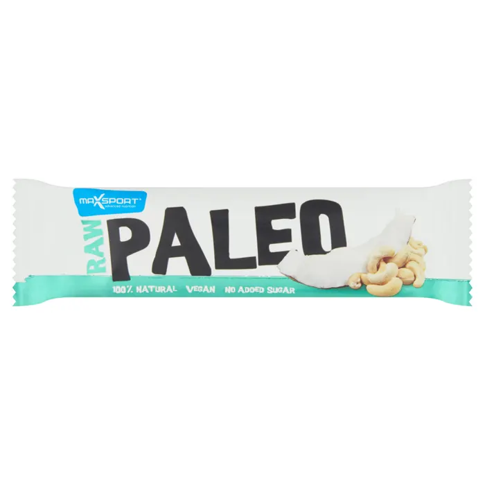 MaxSport Raw Paleo gluténmentes rudacska kókusszal és kesudióval