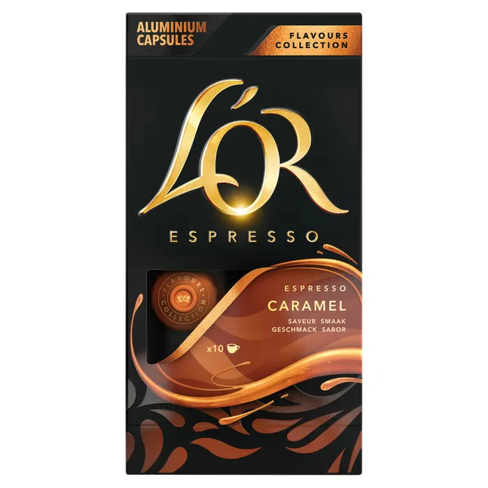 L'OR Espresso karamellízű őrölt-pörkölt kávé kapszulában
