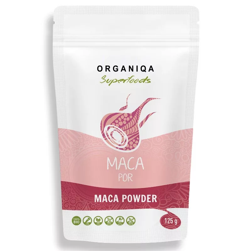 Organiqa Superfoods 100% BIO, nyers maca por