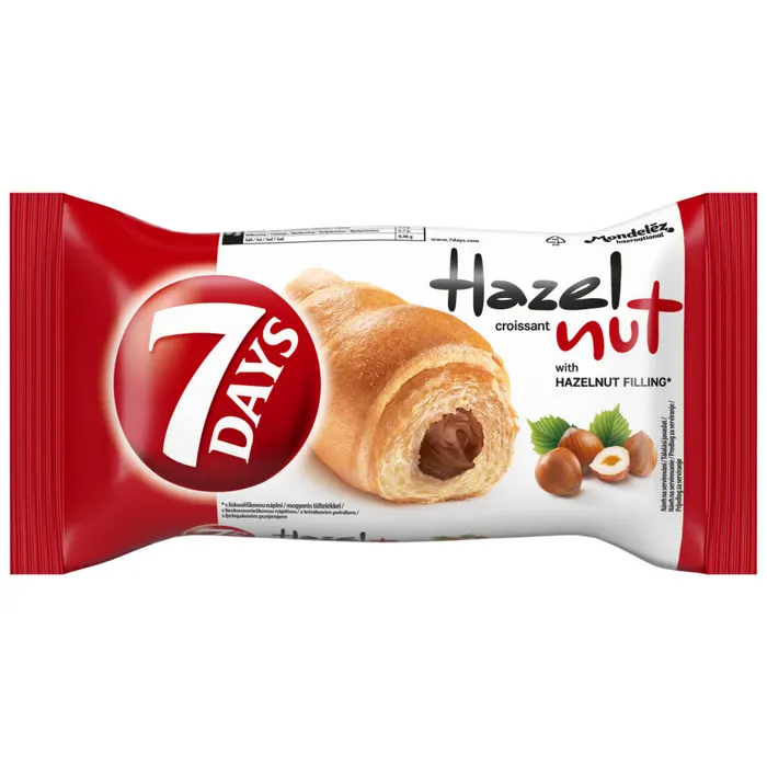 7DAYS croissant mogyorós töltelékkel