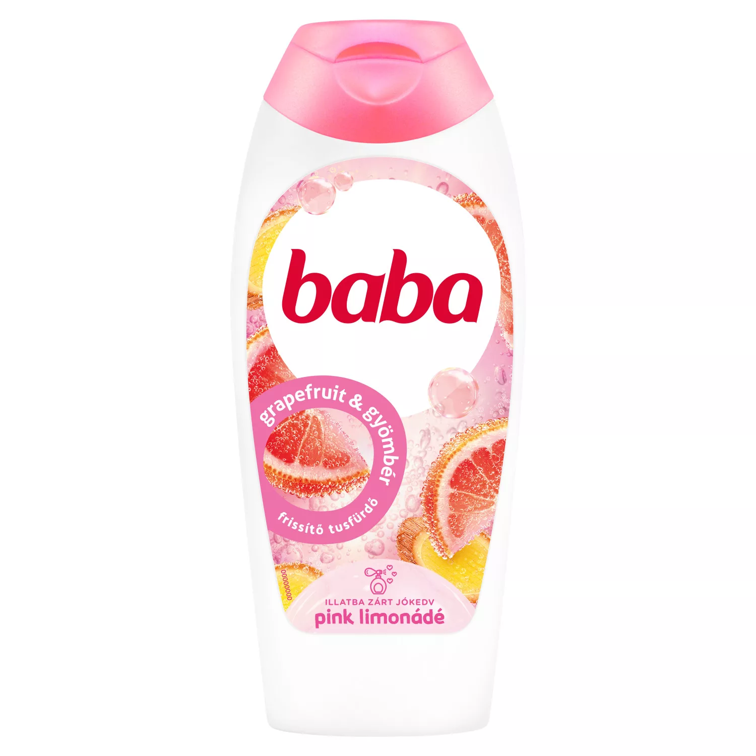 Baba Pink Limonádé frissítő tusfürdő grapefruit és gyömbér illat