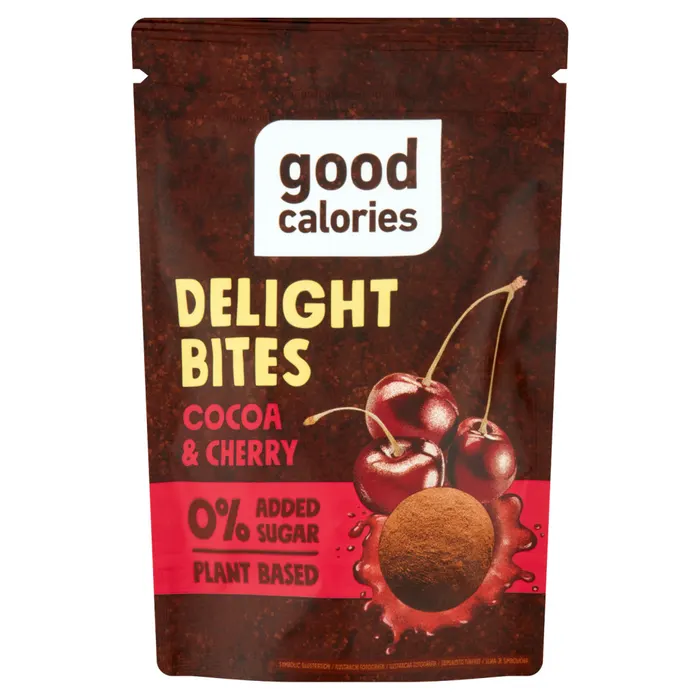 Good Calories datolyás falatok meggyel és kakaóval