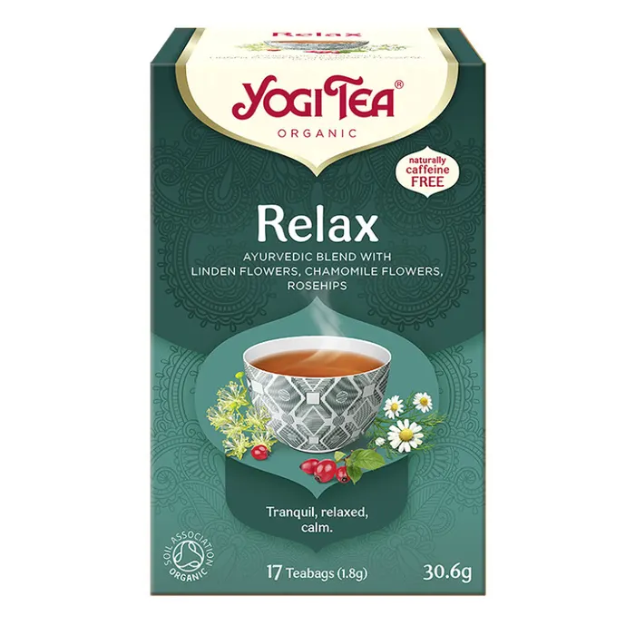 Yogi Tea relaxáló bio tea