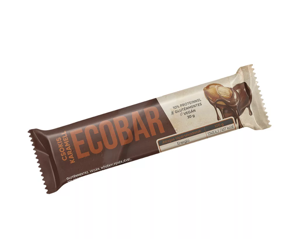 Ecobar datolyaszelet növényi fehérjével karamell ízű földimogyorós gm