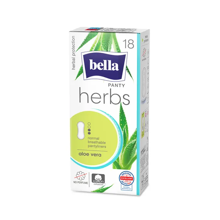 Bella Panty Herbs tisztasági betét Aloe Vera