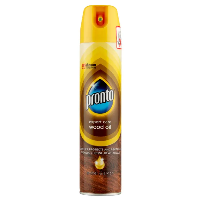 Pronto Expert Care Wood Oil bútorápoló aeroszol