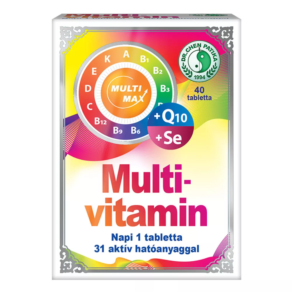 Dr. Chen kapszula multi-max vitamin+Q10+szelén
