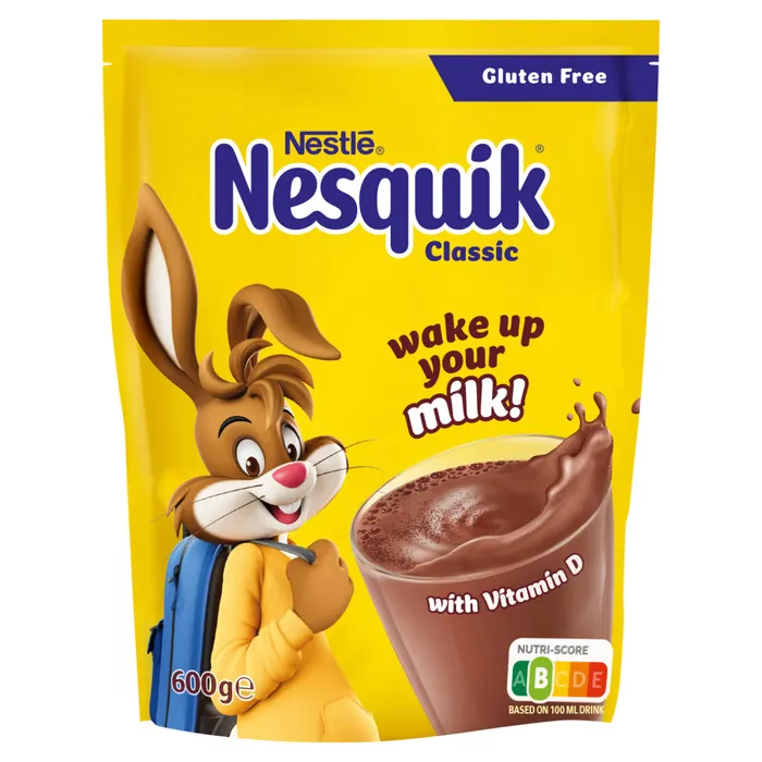Nesquik instant cukrozott kakaóitalpor vitaminokkal gluténmentes