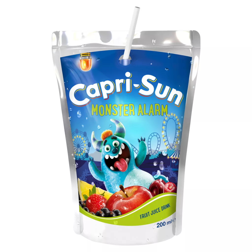 Capri-Sun Monster Alarm vegyes gyümölcsital cukorral és édesítőszerrel