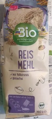 Bio barnarizsliszt, gluténmentes