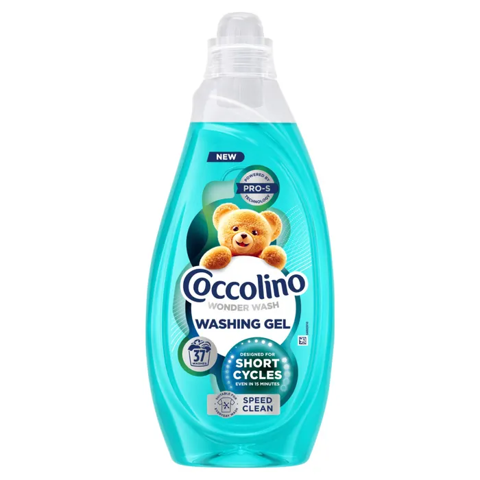 Coccolino Wonder Wash Speed Clean mosógél gyors mosáshoz 37 mosás