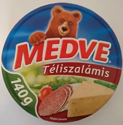 Téliszalámis kenhető, félzsíros ömlesztett sajt 8 x 17,5 g (140 g)