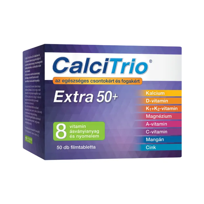 CalciTrio filmtabletta Extra 50+