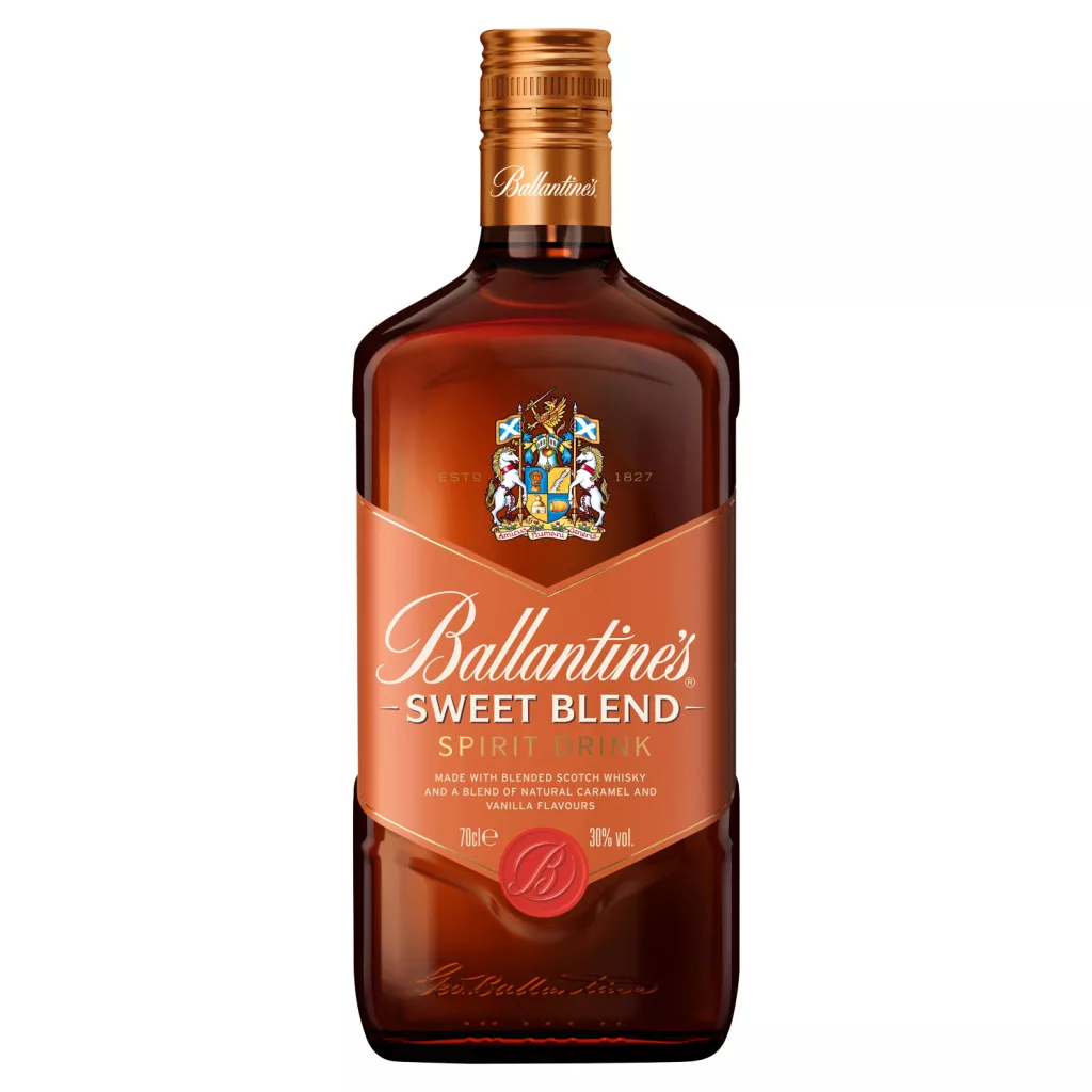 Ballantine's Sweet Blend vanília és karamell ízesítésű skót whiskyből készült szeszesital 30%