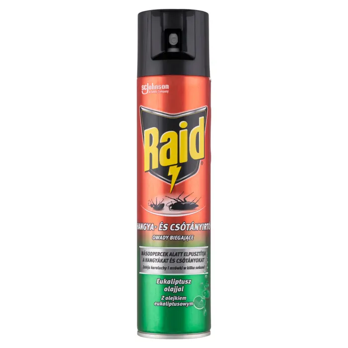 Raid hangya- és csótányirtó aeroszol eukaliptusz illattal