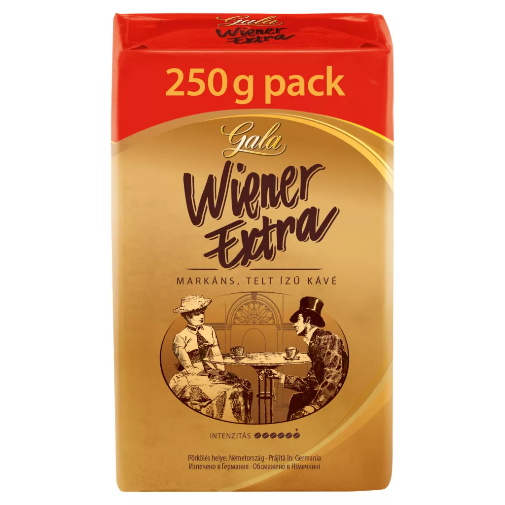 Gala kávé Wiener Extra őrölt
