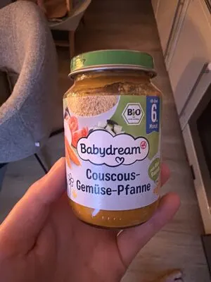 Babydream Bio serpenyős zöldséges kuszkusz 6 hónapos kortól