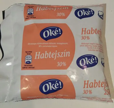UHT habtejszín 30%