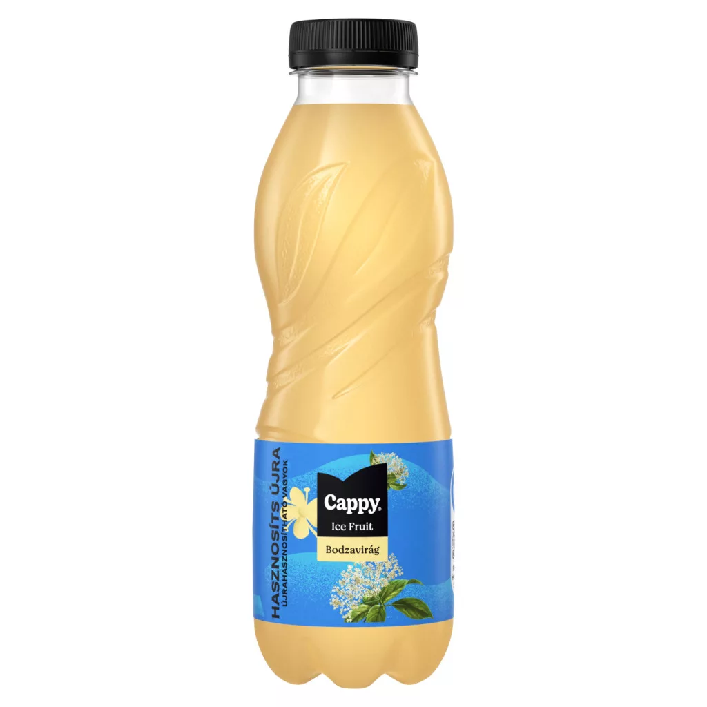 Cappy Ice Fruit szénsavmentes bodzavirágízű ital cukorral és édesítőszerekkel