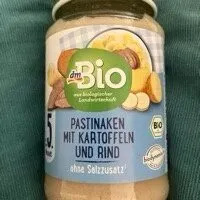 Bio bébimenü pasztinák burgonyával és marhahússal, 5. hónapos kortól