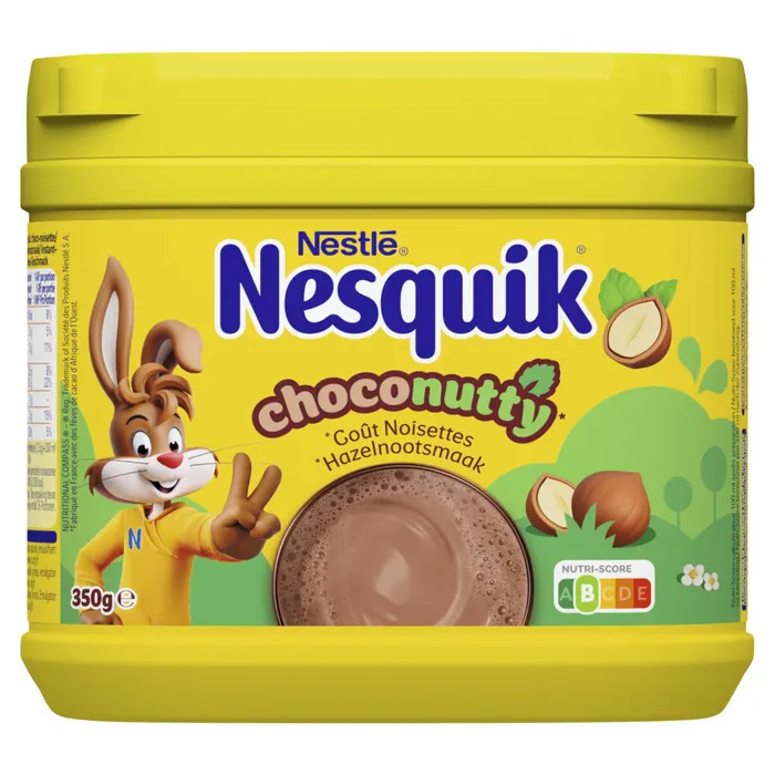 Nesquik csokis-mogyorós ízű instant cukrozott kakaóitalpor