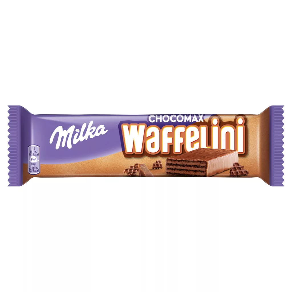 Milka Chocomax Waffelini Alpesi Tej Felhasználásával Készült Kakaós Ostya