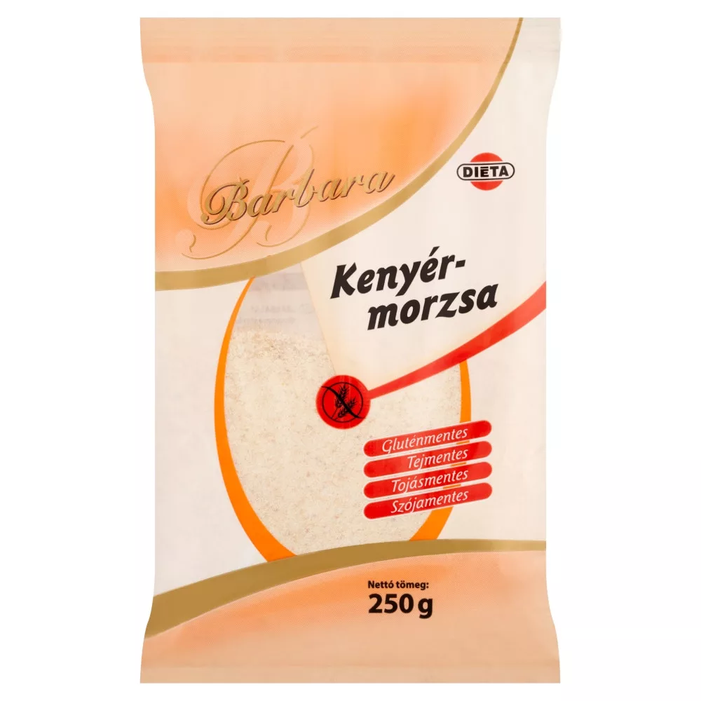Barbara kenyérmorzsa gluténmentes