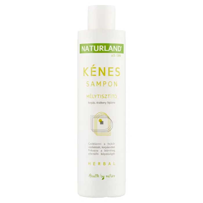 Naturland Herbal kénes mélytisztító sampon