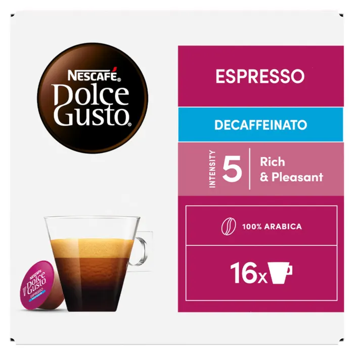 NESCAFÉ Dolce Gusto Espresso koffeinmentes őrölt pörkölt kávé kapszula