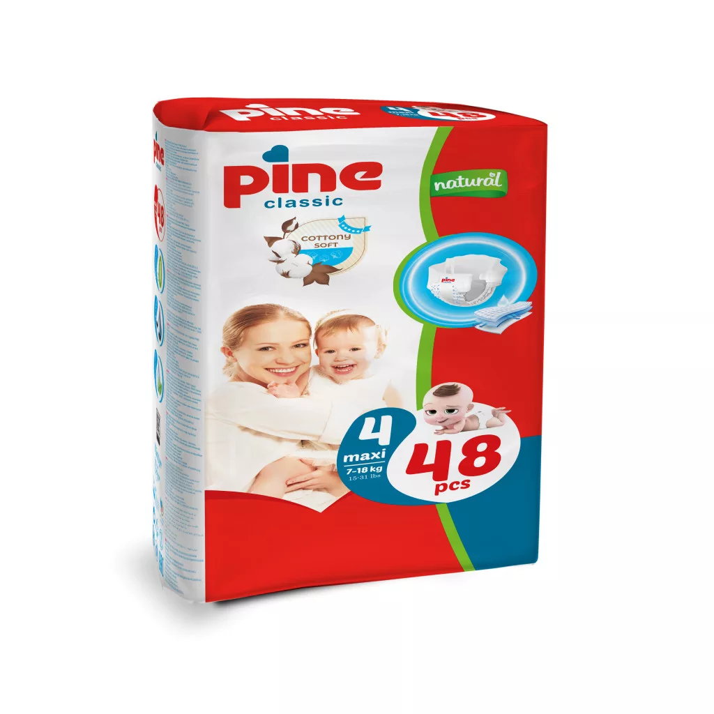 Pine Classic Jumbo pelenka S4 7-18kg maxi