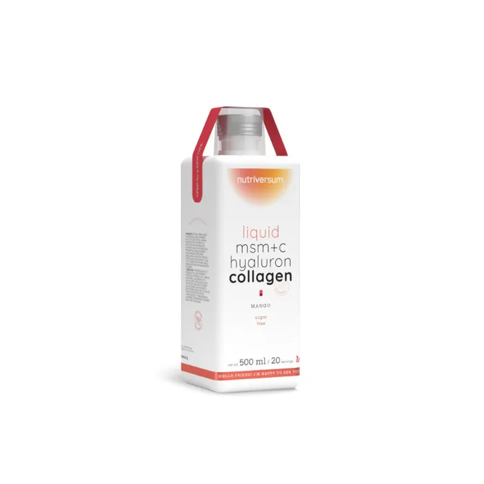 Nutriversum MSM+C Hyaluron Collagen mangó Liquid