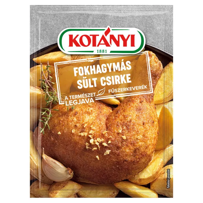 Kotányi fokhagymás sült csirke fűszerkeverék