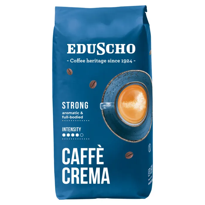Eduscho Caffè Crema Strong pörkölt, szemes kávé