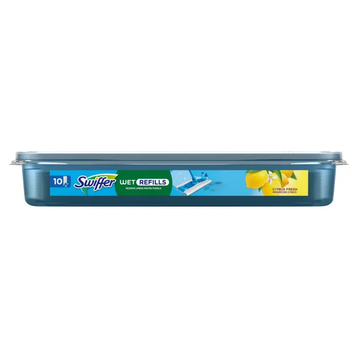 Swiffer Sweeper Nedves Padlótörlő Kendő Citrus Fresh Illattal