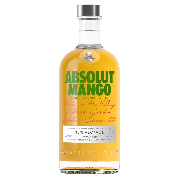 Absolut Mango természetes mangó ízesítésű vodka 38%