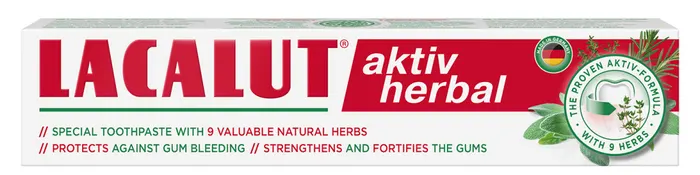 Lacalut fogkrém Aktiv Herbal