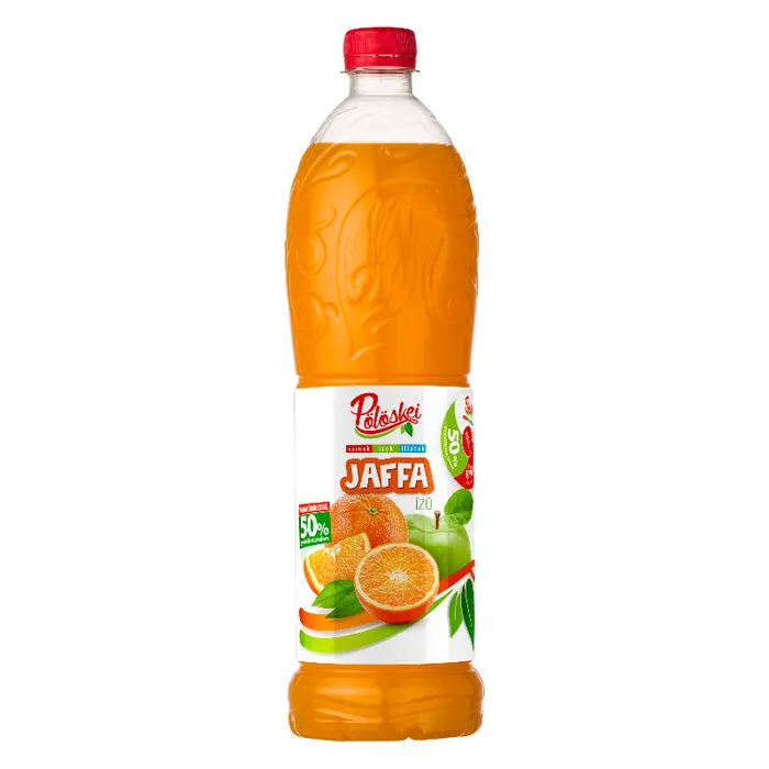 Pölöskei Jaffa narancs ízű vegyes gyümölcsszörp cukorral és édesítőszerrel