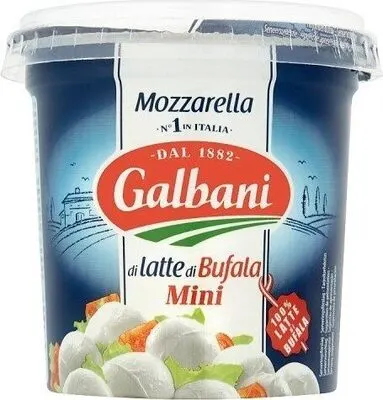 Mini Mozzarella di Bufala bivalytejből készült lágy zsíros sajt